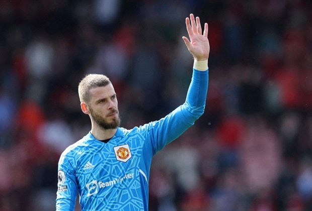 David de Gea chia tay Manchester United. Ảnh: Reuters. 