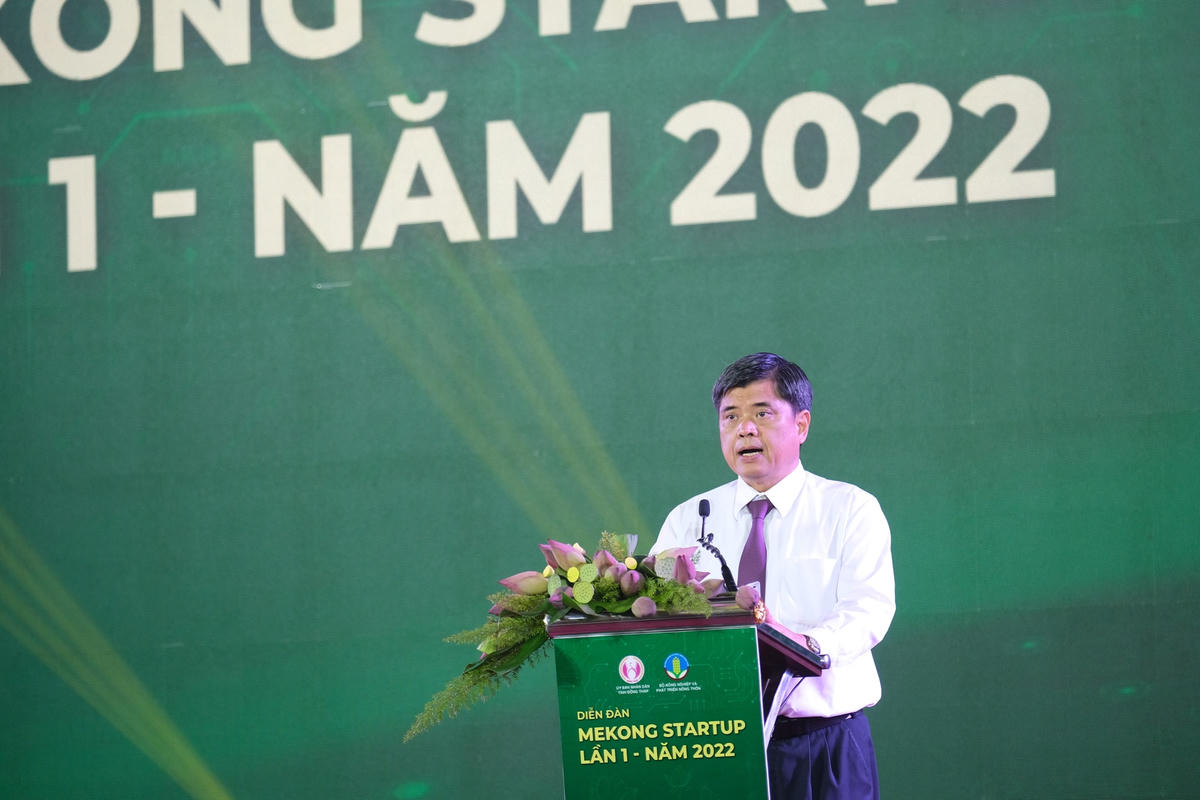 Thứ trưởng Bộ NN&PTNT Trần Thanh Nam  phát biểu khai mạc tại Diễn đàn.
