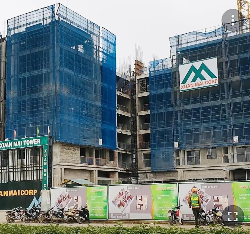 Một dự án nhà ở xã hội Khu đô thị phía Nam, TP Bắc Giang.