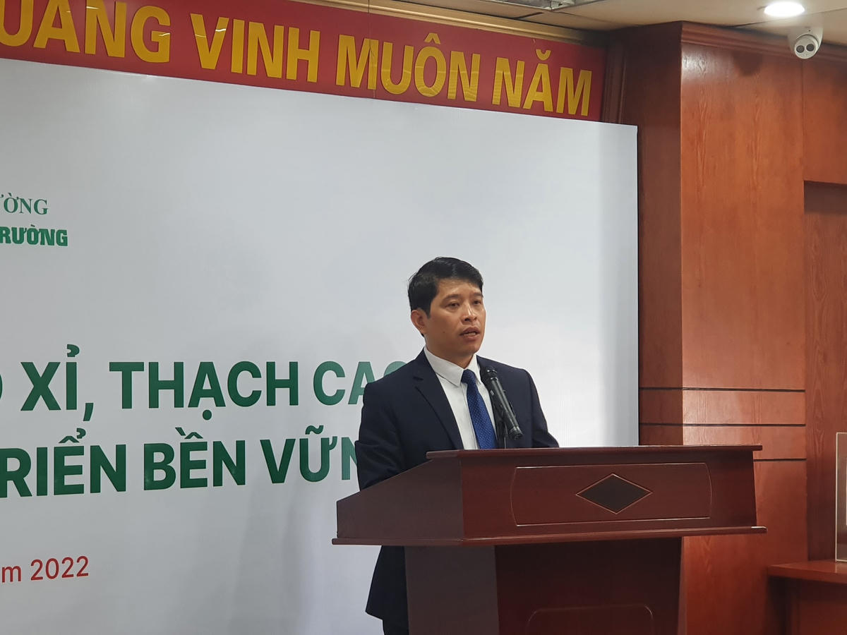 PGS. Nguyễn Đình Thọ, Viện trưởng Viện Chiến lược, Chính sách Tài nguyên và Môi trường.
