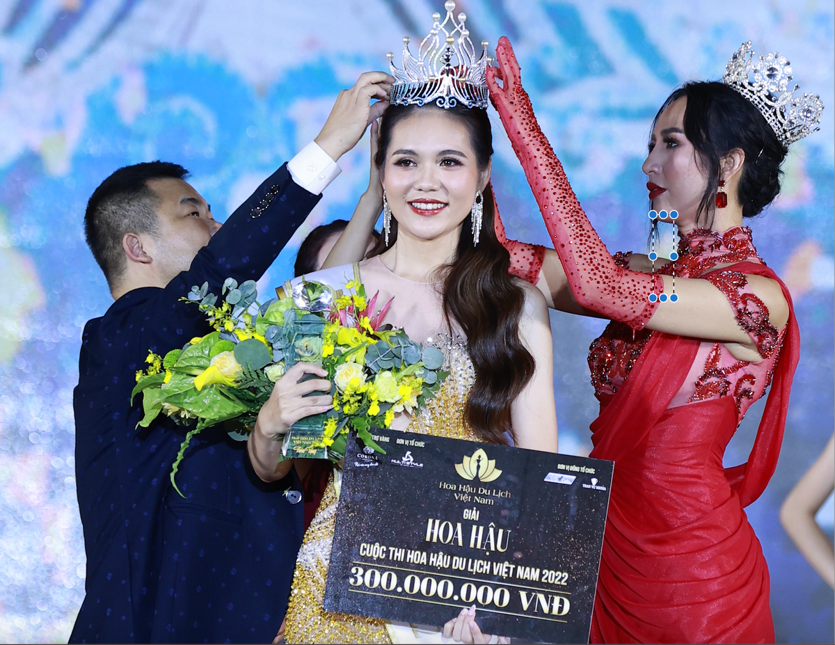 Lương Kỳ Duyên đăng quang Hoa hậu Du lịch Việt Nam 2022.