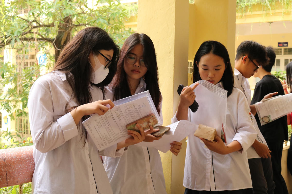 Thí sinh dự thi tốt nghiệp THPT năm 2023.