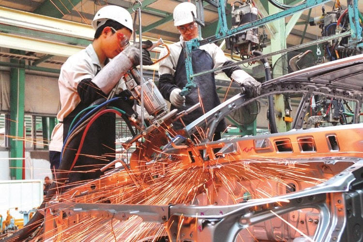 Số ít doanh nghiệp công nghiệp hỗ trợ tham gia vào chuỗi cung ứng của các tập đoàn đa quốc gia.  