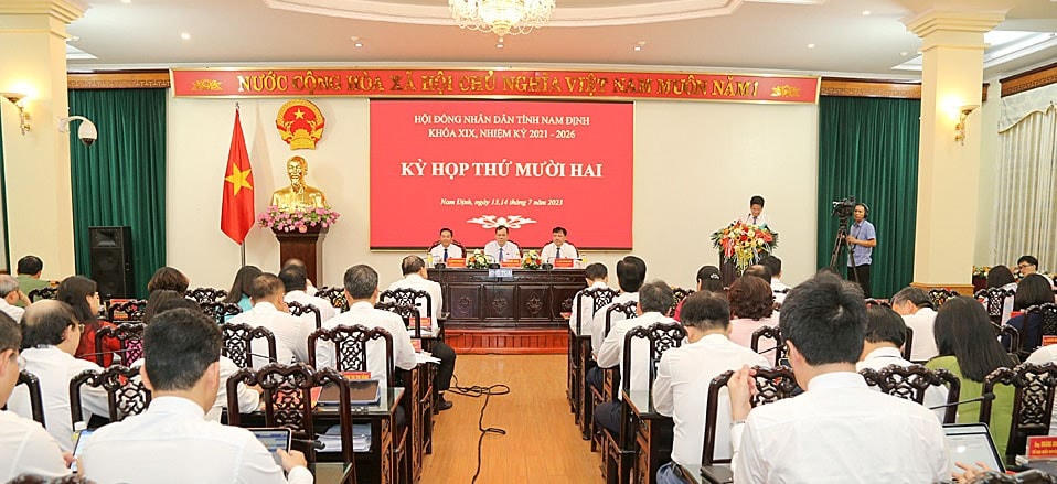 HĐND tỉnh Nam Định khai mạc kỳ họp thứ 12, nhiệm kỳ 2021-2026 trong sáng nay, 13/7.