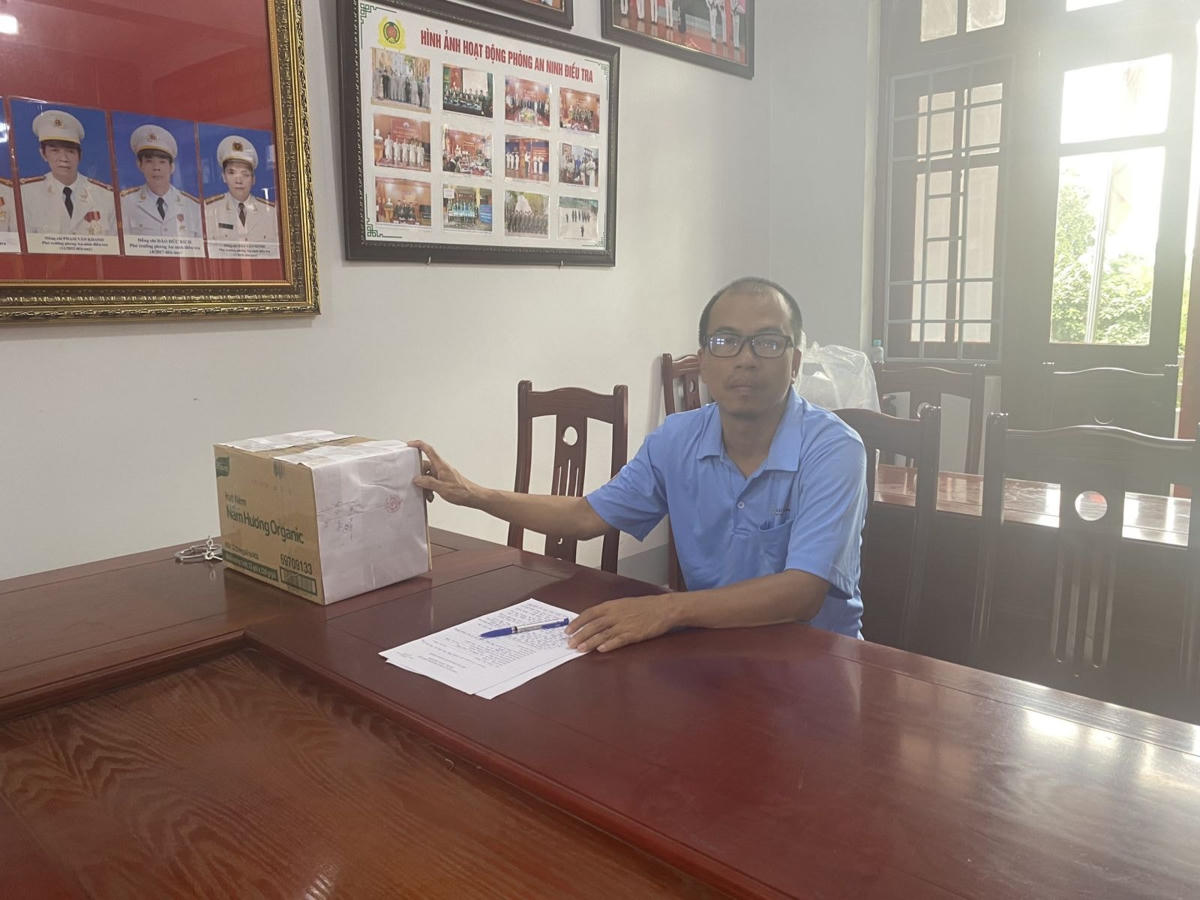 Đối tượng Trần Ký Tuyên. Ảnh: Công an tỉnh Bắc Giang.