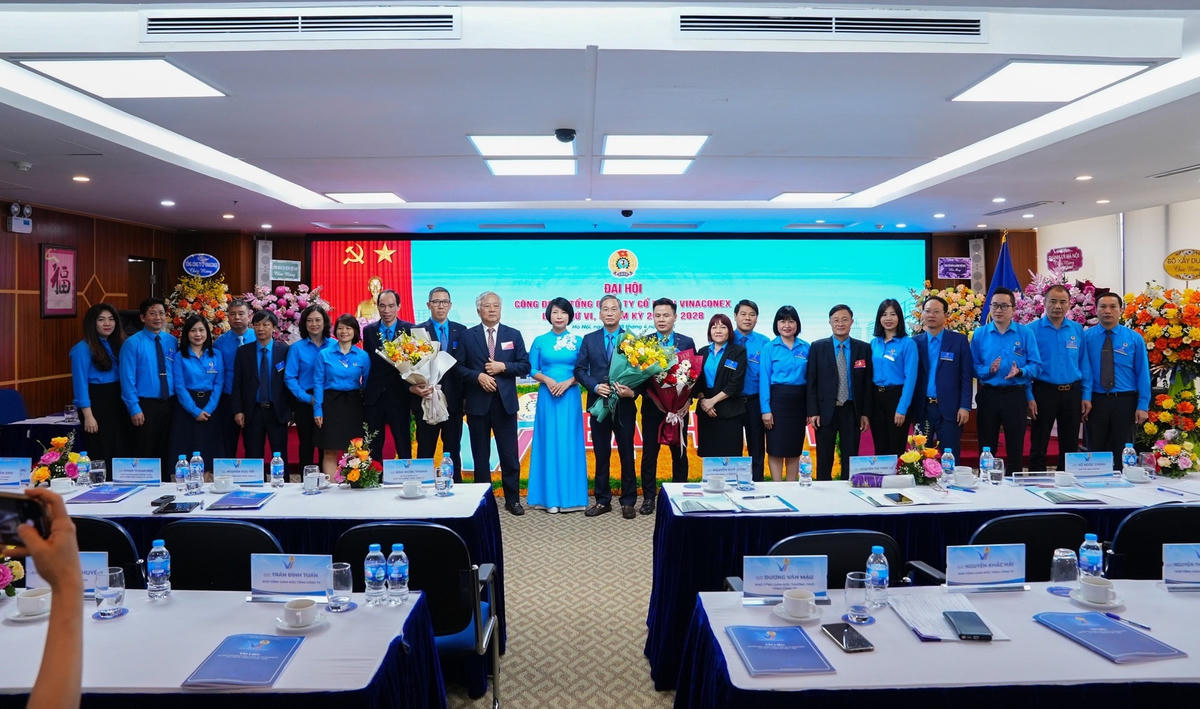  Ra mắt BCH Công đoàn Tổng Công ty Vinaconex khóa VI, nhiệm kỳ 2023 – 2028.