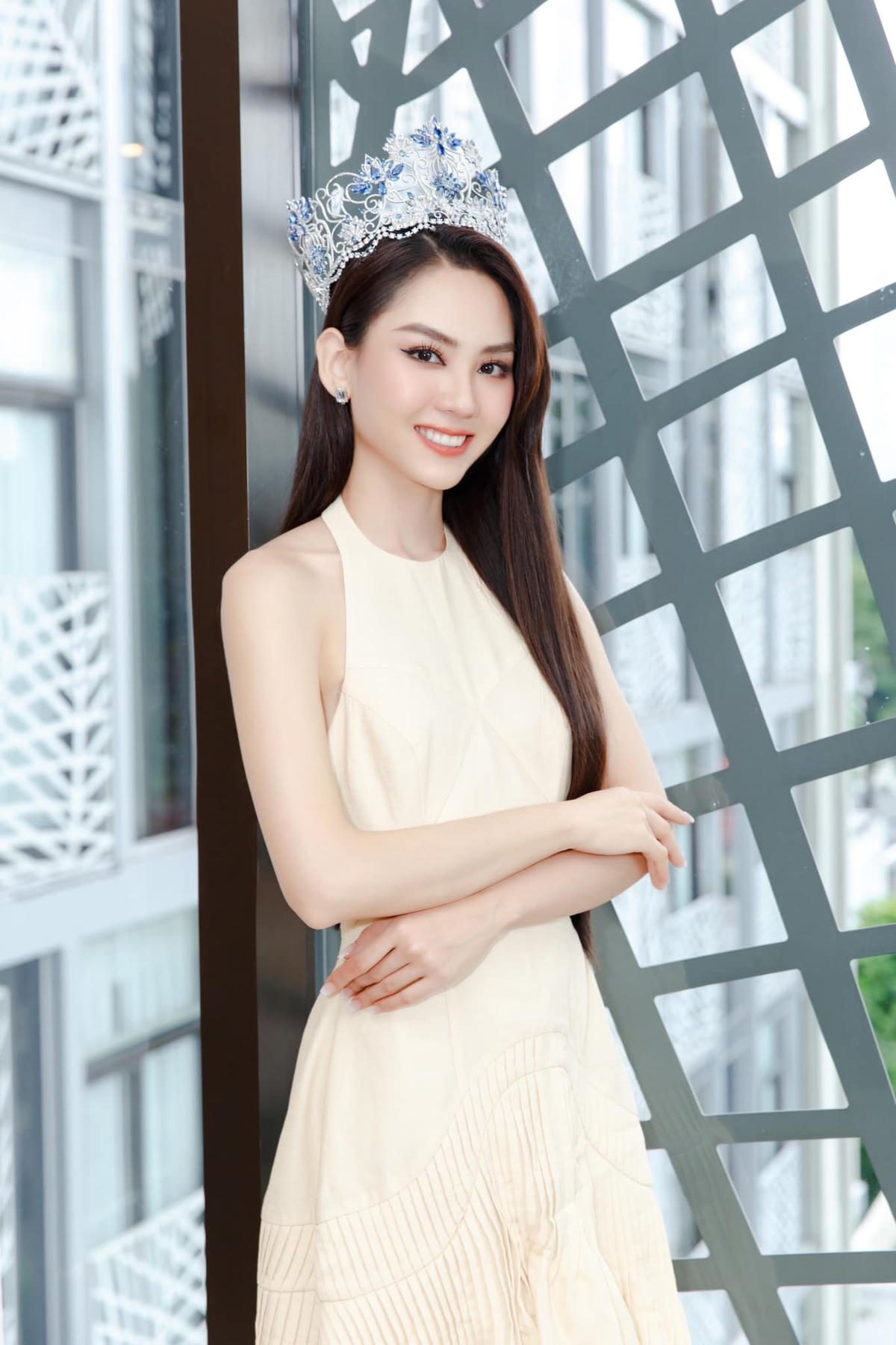 Bên cạnh thành tích học tập, Mai Phương còn nổi bật khi có nhiều tài lẻ. Ảnh: FBNV. 