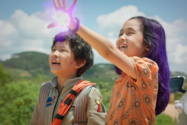 Cảnh phim “Maika: Cô bé đến từ hành tinh khác”.