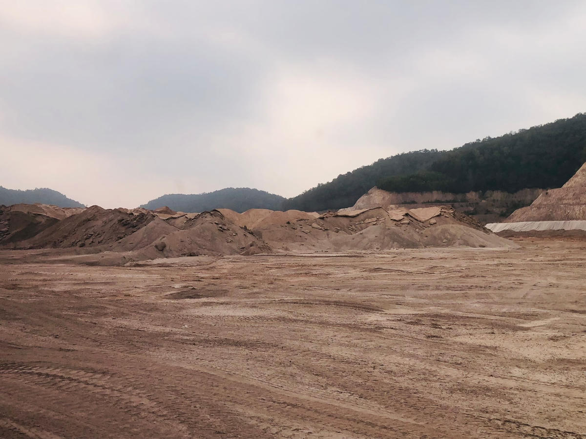 Khu vực được quy hoạch bãi thải xỉ của dự án Nhà máy nhiệt điện BOT Hải Dương.