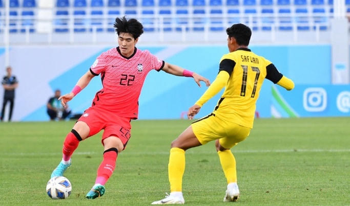 U23 Hàn Quốc được đánh giá cao trước thềm trận đấu với U23 Việt Nam (Ảnh: AFC).