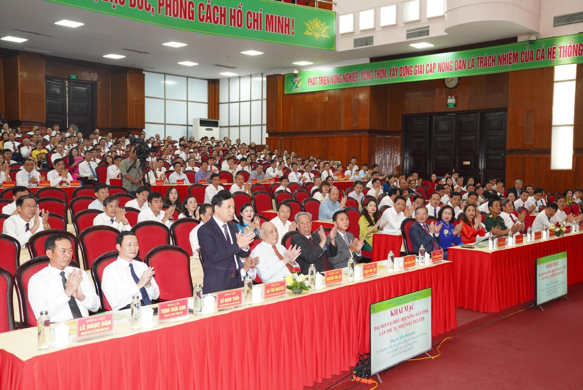 Hơn 300 đại biểu dự Đại hội đại biểu HND tỉnh Thanh Hóa lần thứ XI.