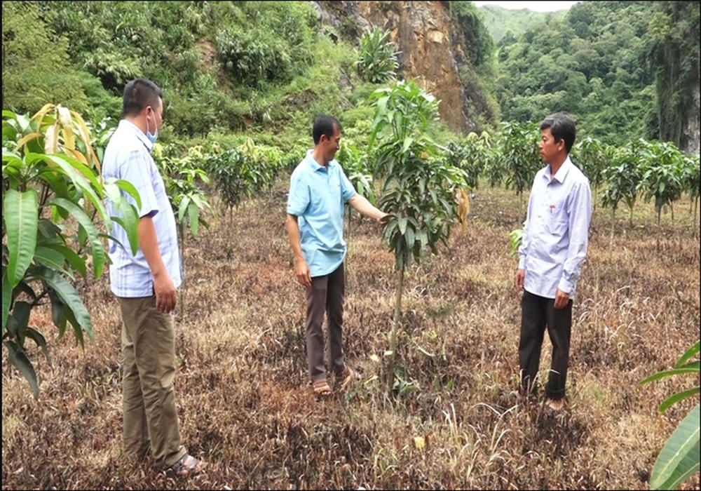 Người dân xã Chiềng Khay (huyện Quỳnh Nhai, tỉnh Sơn La) tích cực phát triển kinh tế, xây dựng nông thôn mới. Ảnh: Văn Thiệu.