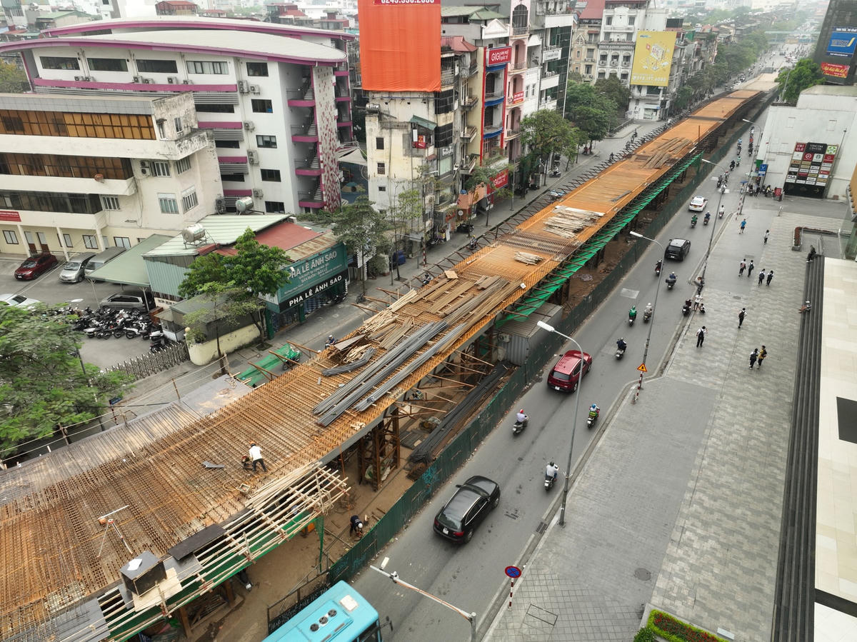 Dự kiến hoàn thành các hạng mục trên để phục vụ công tác thông xe dự án vào ngày 25/6.