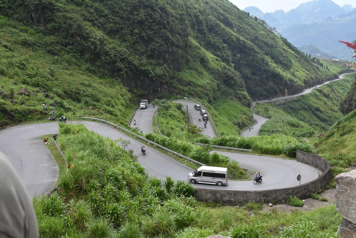 Dốc Thẩm Mã - Hà Giang. Ảnh: H.C.