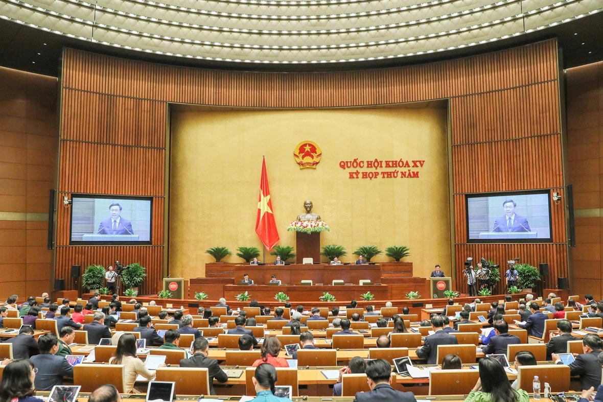 Toàn cảnh phiên khai mạc. Ảnh: Quang Vinh.  