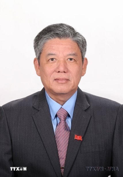 Ông Ngô Chí Cường, Ủy viên Trung ương Đảng, Bí thư Tỉnh ủy, đại biểu Quốc hội khóa XV, giữ chức vụ Trưởng Đoàn đại biểu Quốc hội khóa XV tỉnh Vĩnh Long. (Ảnh: TTXVN)