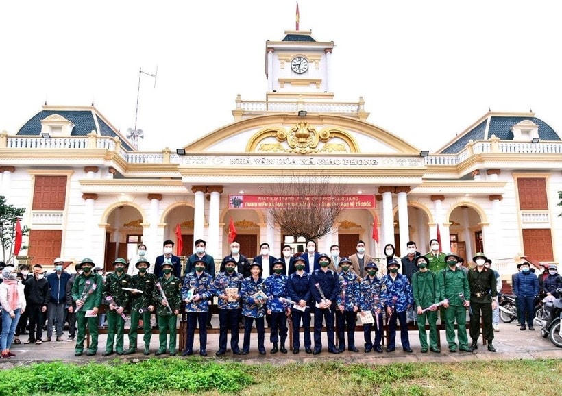 Giao Phong đảm bảo tốt công tác tuyển quân hàng năm.  