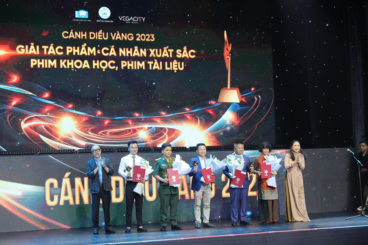"Cánh diều Vàng" vinh danh Giải cá nhân xuất sắc phim khoa học, tài liệu. 