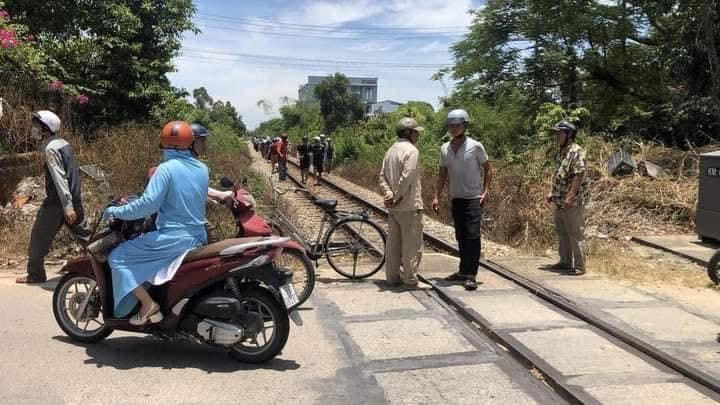 Hiện trường vụ tai nạn. Ảnh: L.P.P.H.