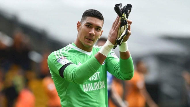 Thủ môn Neil Etheridge của Philippines đang khoác áo CLB Birmingham City tại Anh (Ảnh: Getty).