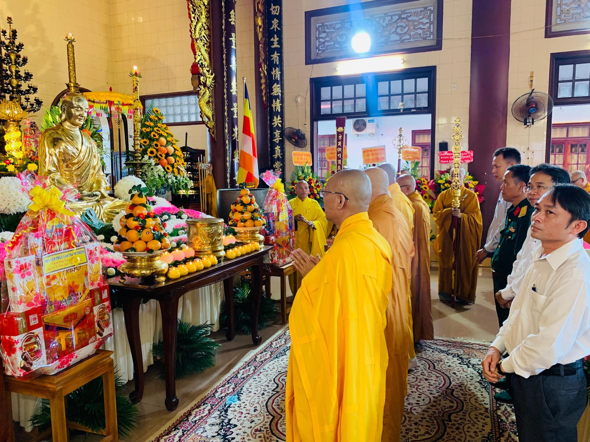 Bình Thuận: Tưởng niệm lần thứ 714  năm Phật hoàng Trần Nhân Tông nhập Niết Bàn năm 2022