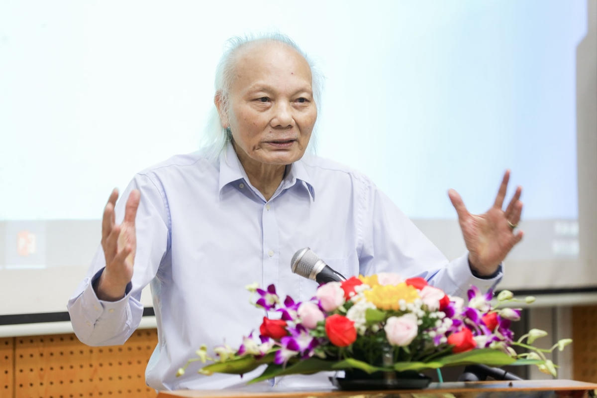 GS.TSKH Nguyễn Mại, Chủ tịch Hiệp hội Doanh nghiệp đầu tư nước ngoài tại Việt Nam. (Ảnh: NĐT).