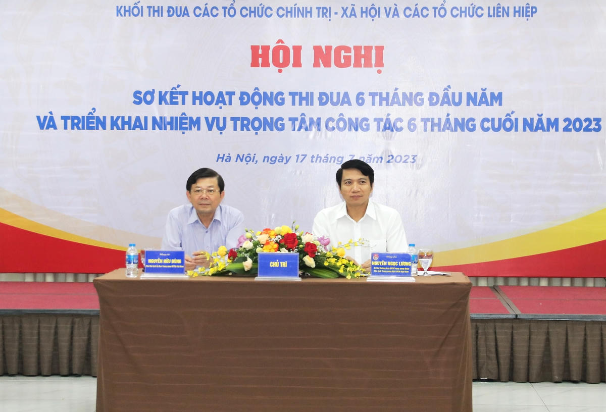 Chủ trì Hội nghị. Ảnh: Trung Quân.