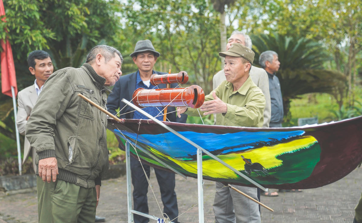 Những cánh diều sáo ‘khủng’ tham gia tranh tài tại Lễ hội Hải Thượng Lãn Ông Lê Hữu Trác