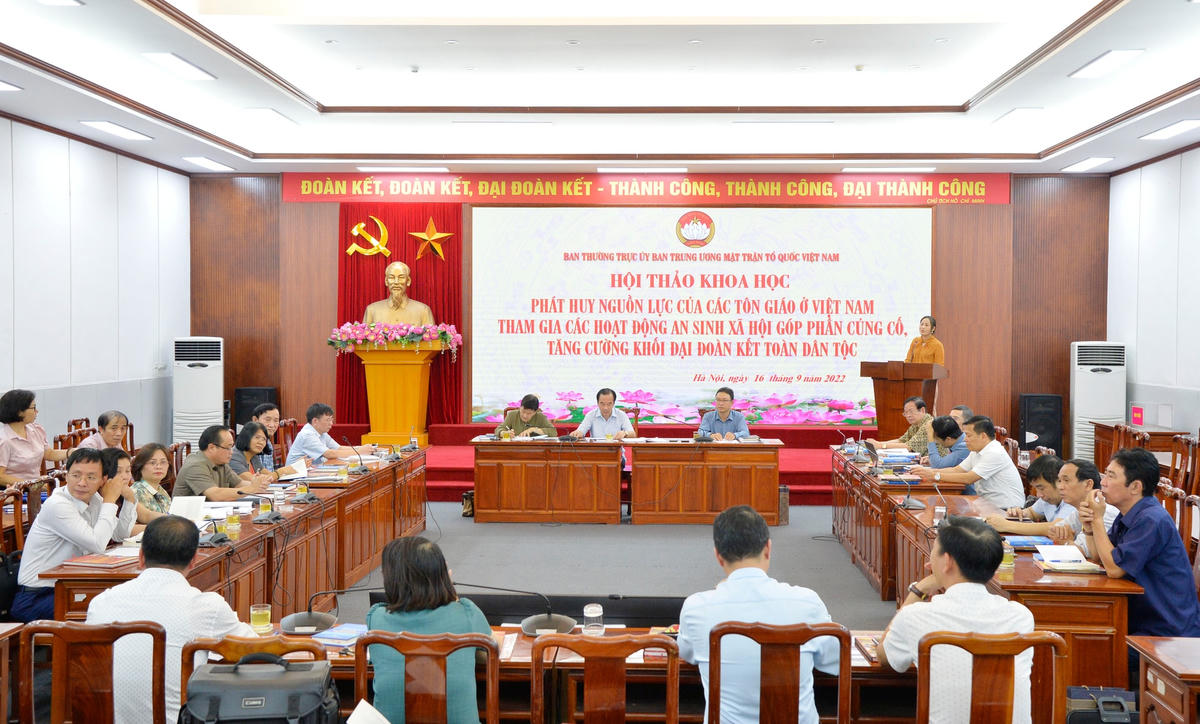 Quang cảnh Hội thảo.