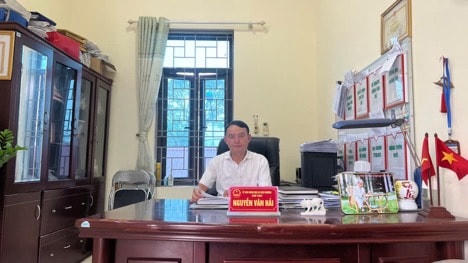 Ông Nguyễn Văn Hải, Chủ tịch UBND xã Liên Phương, huyện Thường Tín, TP Hà Nội
