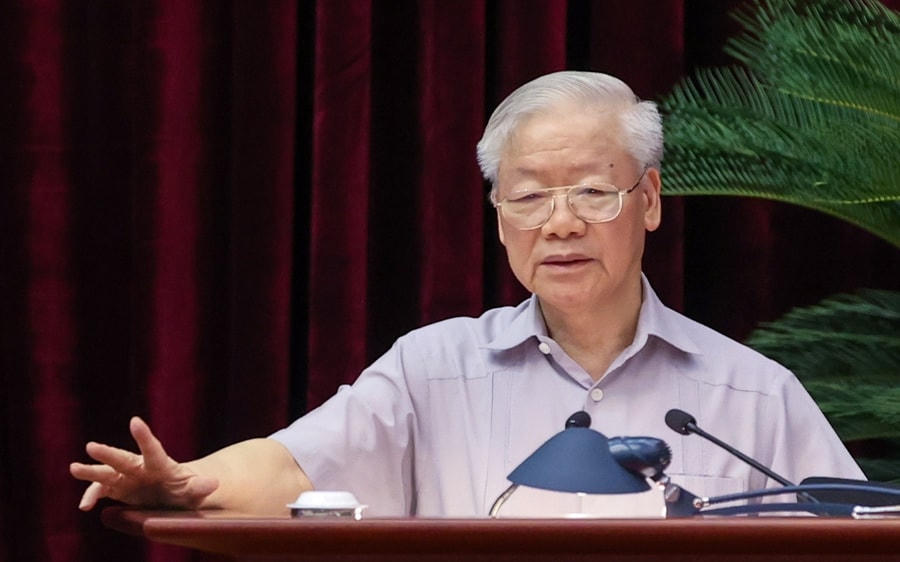 Tổng Bí thư Nguyễn Phú Trọng. (Ảnh: VGP).