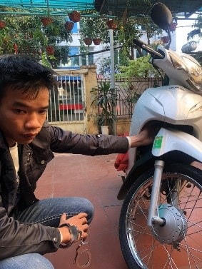 Đối tượng Lê Xuân Yên. Ảnh: Công an TP Hà Nội.
