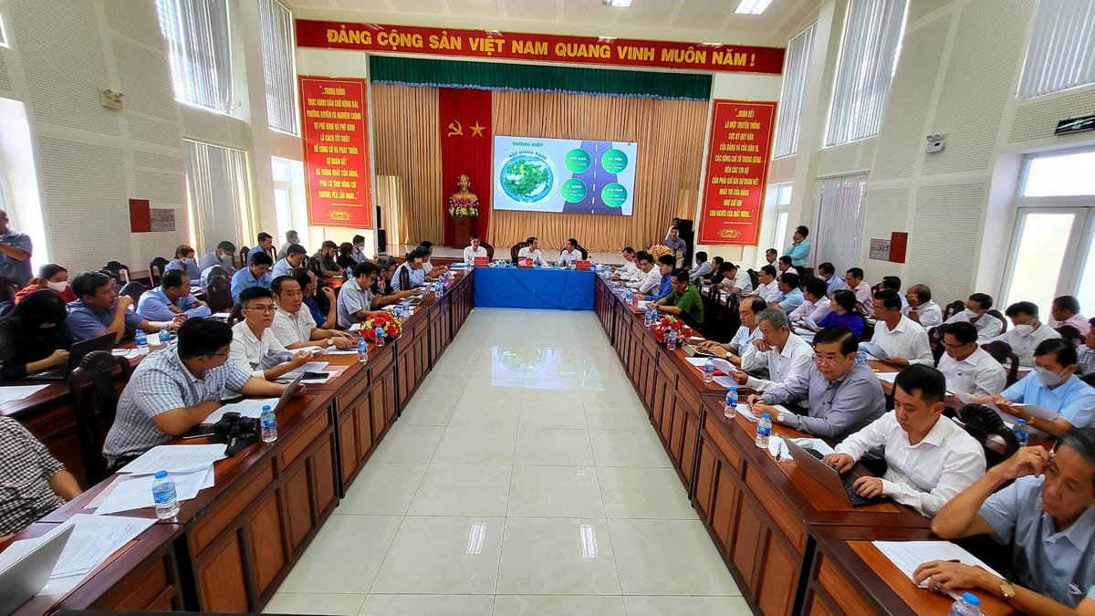 Toàn cảnh buổi họp báo quý II/2022.