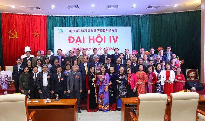 Đại hội Hội Nước sạch và Môi trường Việt Nam lần thứ 4, nhiệm kỳ 2019 - 2024 .