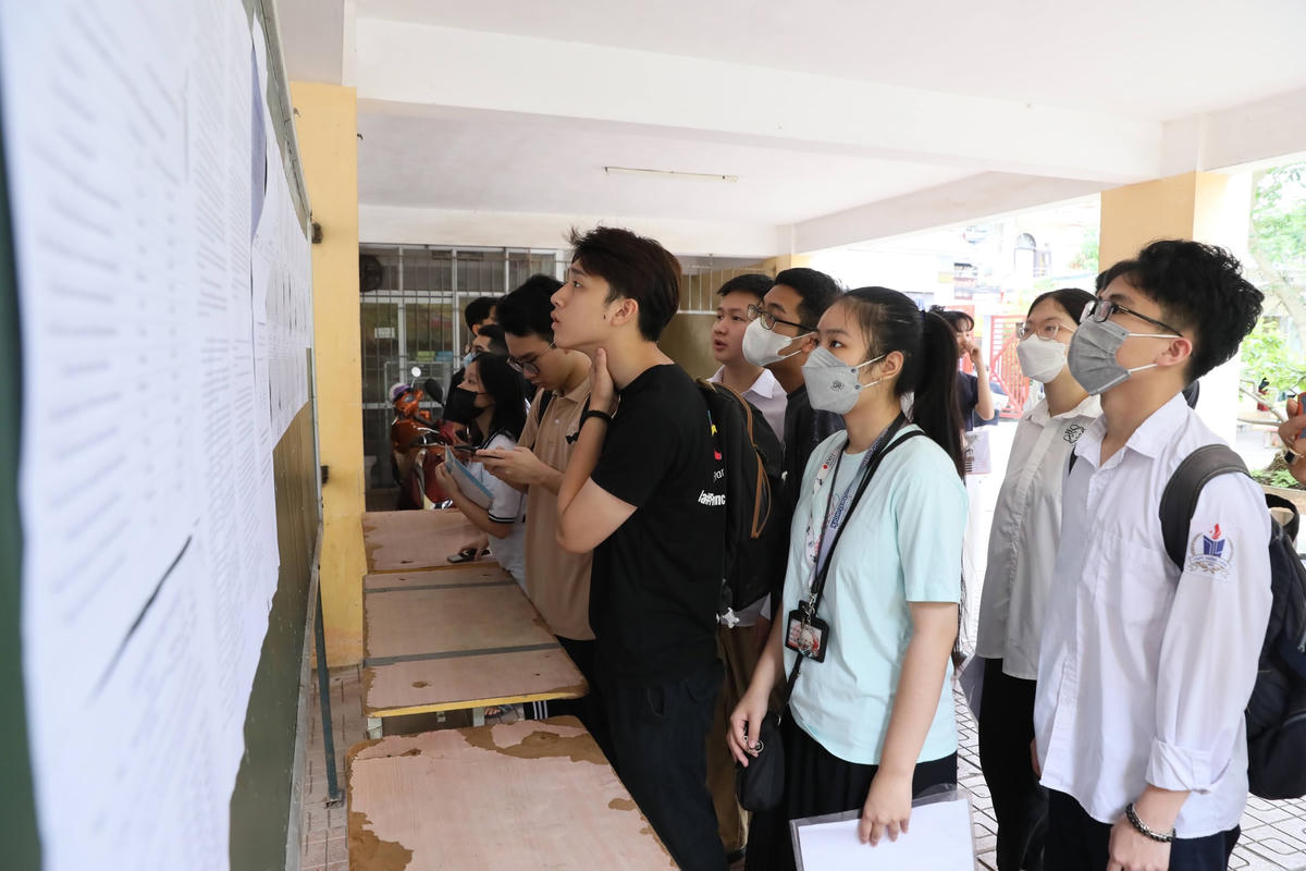 Ngày 22/8 các thí sinh sẽ biết kết quả trúng tuyển đại học. Ảnh: Quang Vinh.