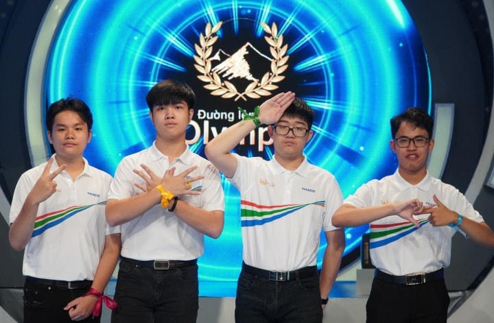 4 nhà leo núi trong Chung kết Đường lên đỉnh Olympia 2022.