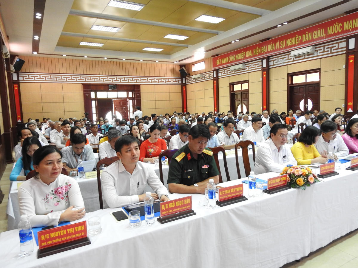 Đà Nẵng: Mặt trân quận Cẩm Lệ tổng kết 20 năm Ngày hội Đại đoàn kết toàn dân tộc