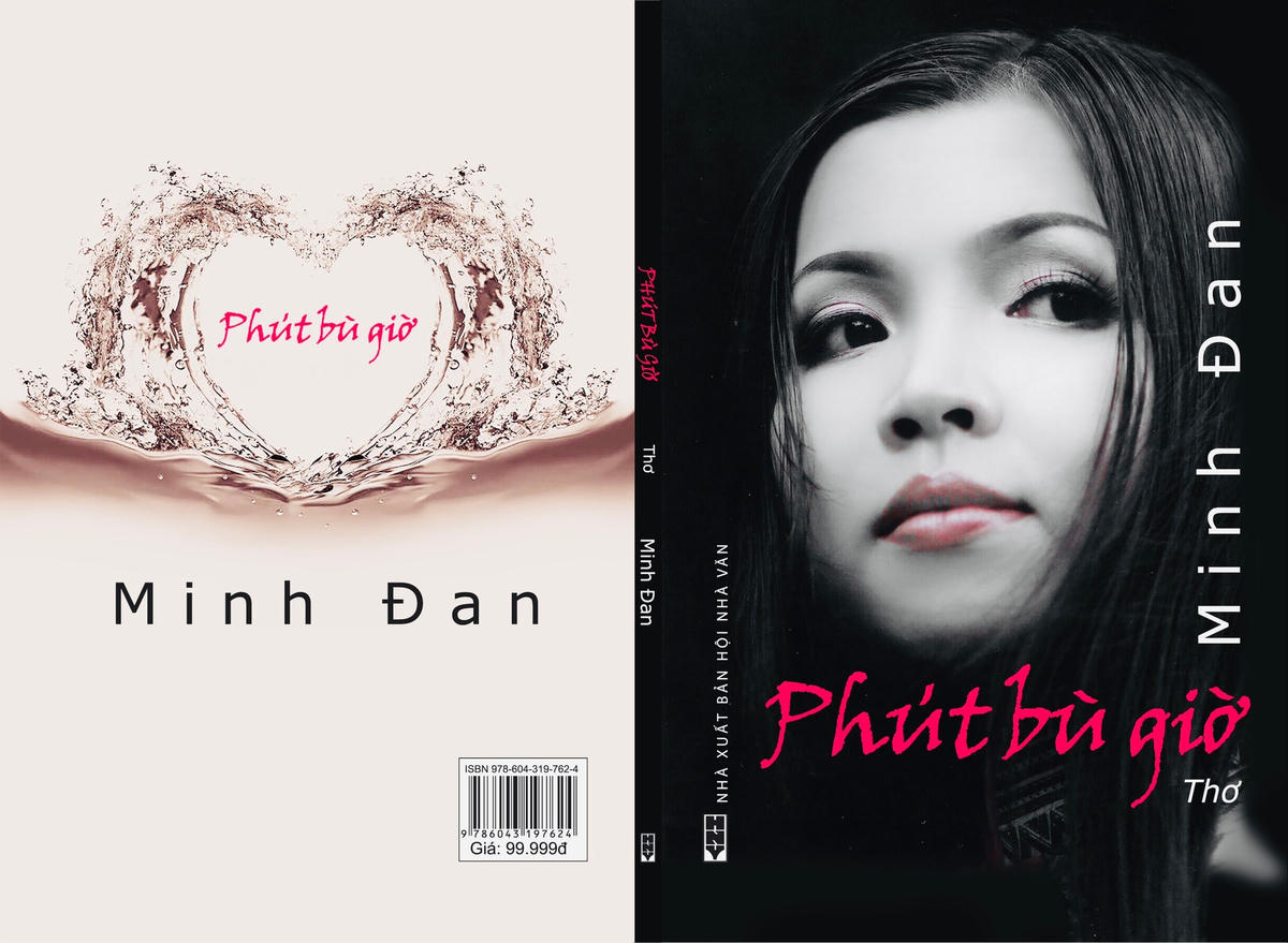 Tập thơ “Phút bù giờ” của Minh Đan.