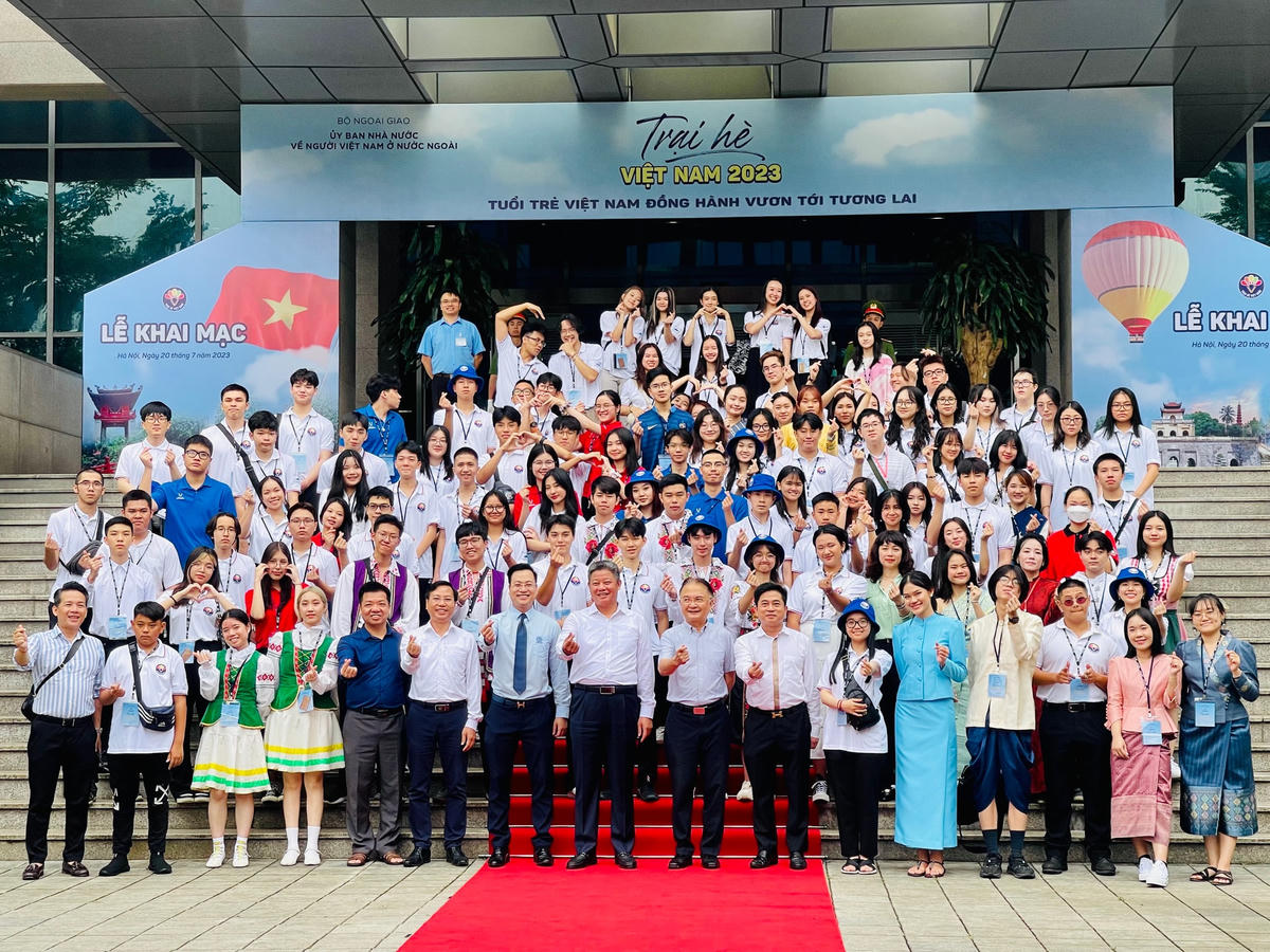 Khai mạc Trại hè Việt Nam 2023: Tuổi trẻ Việt Nam đồng hành vươn tới tương lai