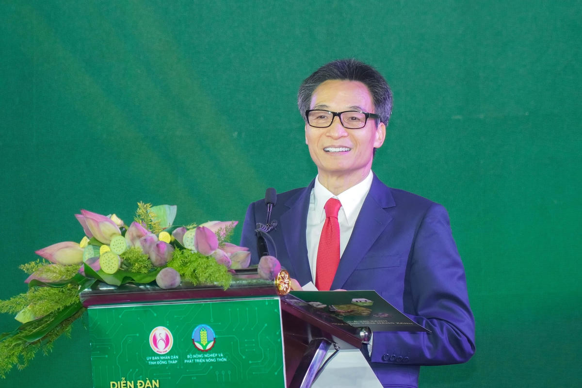 Phó Thủ tướng Vũ Đức Đam dự và phát biểu chỉ đạo tại Diễn đàn.