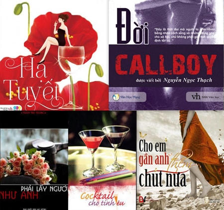 Những tác phẩm khá thu hút độc giả trên không gian mạng.