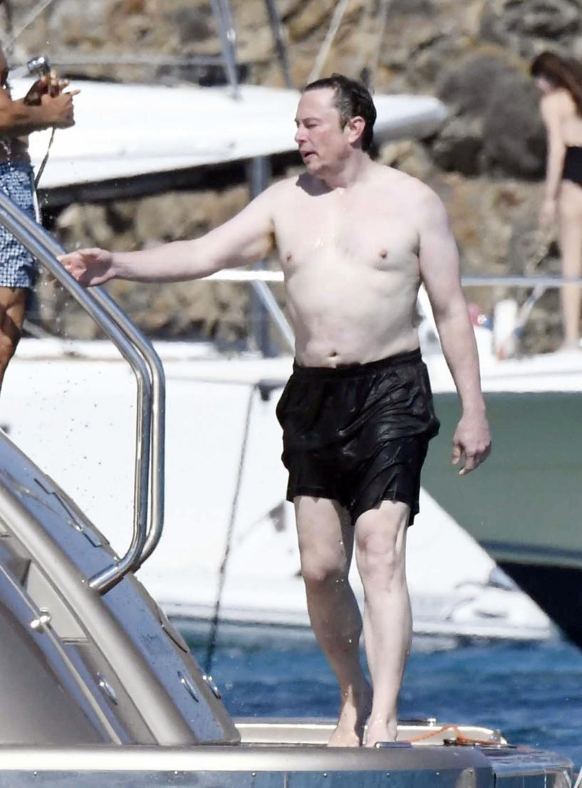 Musk giảm hơn 13 kg năm ngoái. Ảnh: The Sun.