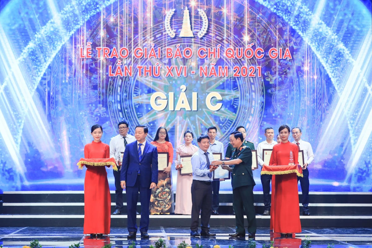Báo Đại Đoàn Kết đoạt giải A Giải Báo chí Quốc gia lần thứ XVI - năm 2021