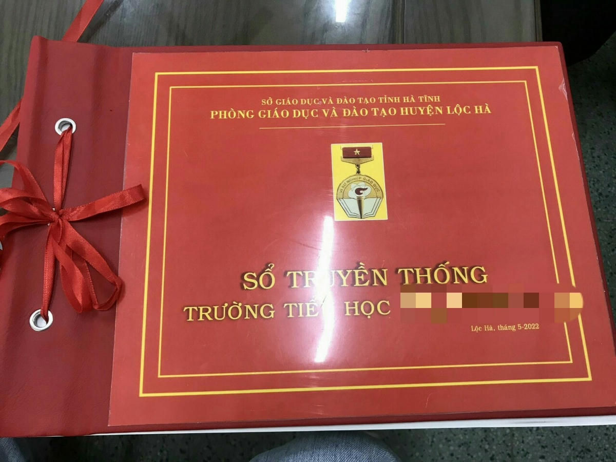 Sổ vàng được tài trợ miễn phí...