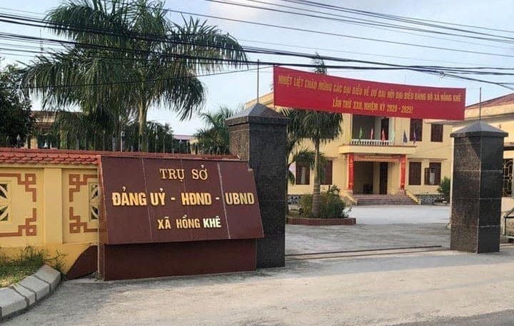 Trụ sở Đảng ủy - HĐND - UBND xã Hồng Khê, huyện Bình Giang, tỉnh Hải Dương