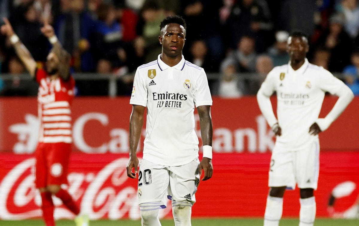 Nỗi thất vọng của các cầu thủ Real. Ảnh: Vietnamnet.