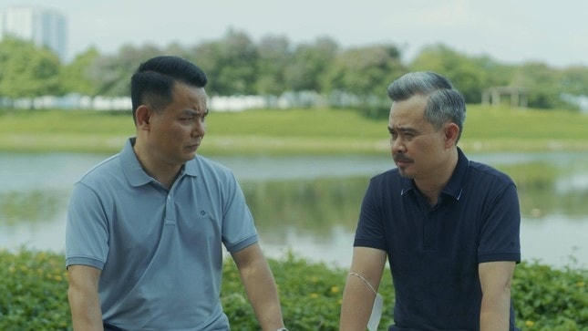 Tao hình của NSƯT Trịnh Mai Nguyên trong "Đấu trí". 