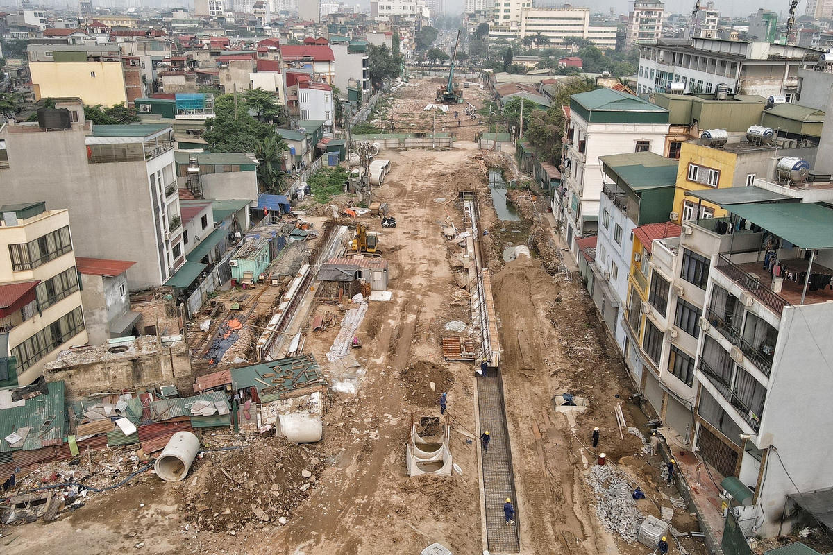 Dự án hầm chui Giải Phóng-Kim Đồng có tổng mức đầu tư là 778 tỷ đồng sử dụng ngân sách thành phố Hà Nội.