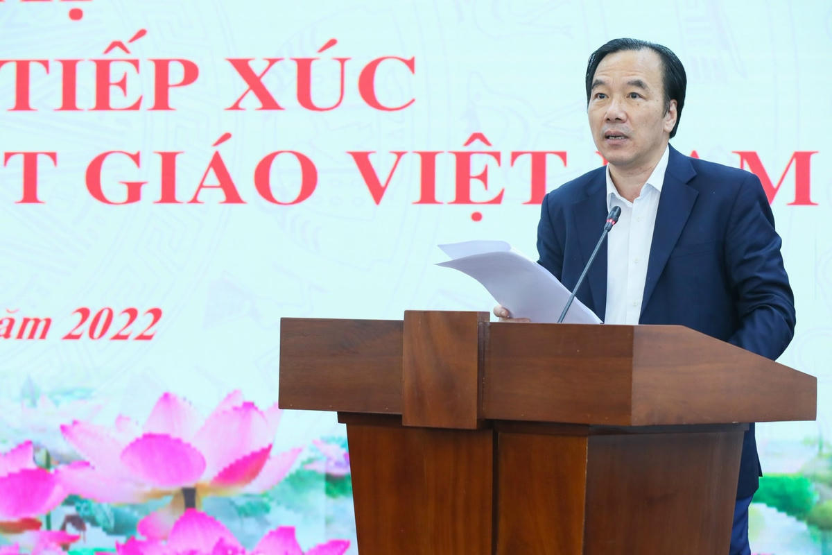 Phó Chủ tịch Ngô Sách Thực phát biểu tại Hội nghị.