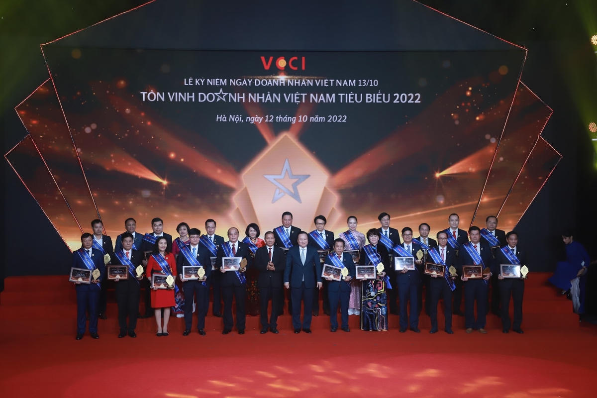 Bà Đỗ Nguyệt Ánh - Chủ tịch Hội đồng thành viên Tổng công ty Điện lực miền Bắc được vinh danh Doanh nhân tiêu biểu Việt Nam 2022